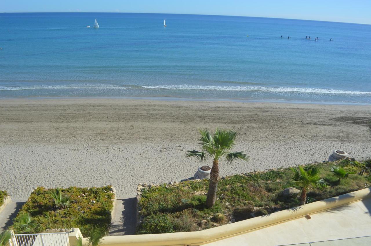 Excepcional Apartamento Amanecer Al Borde De Playa Y Mar, En Chalet Roquetes Alicante Esterno foto