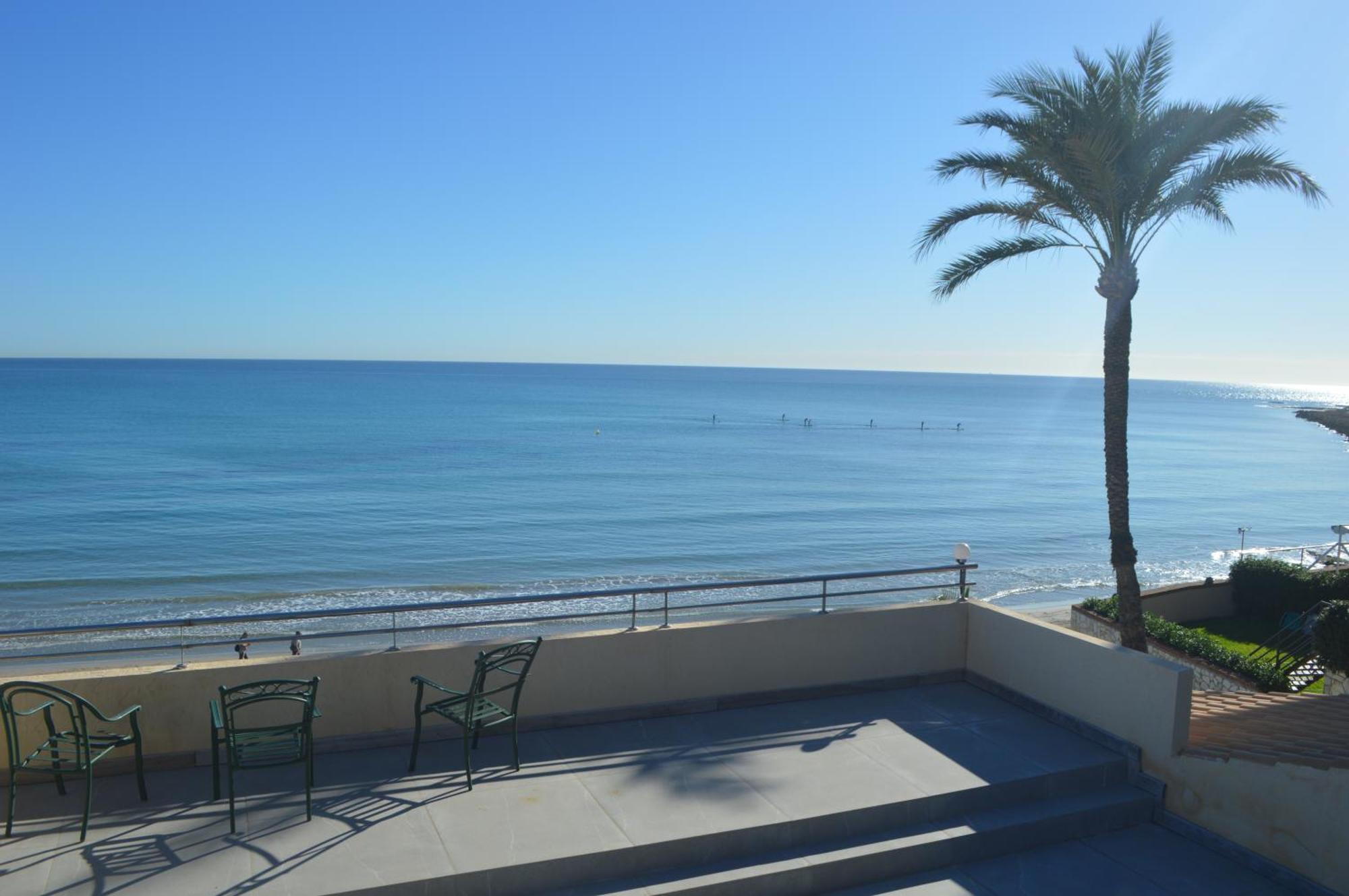 Excepcional Apartamento Amanecer Al Borde De Playa Y Mar, En Chalet Roquetes Alicante Esterno foto