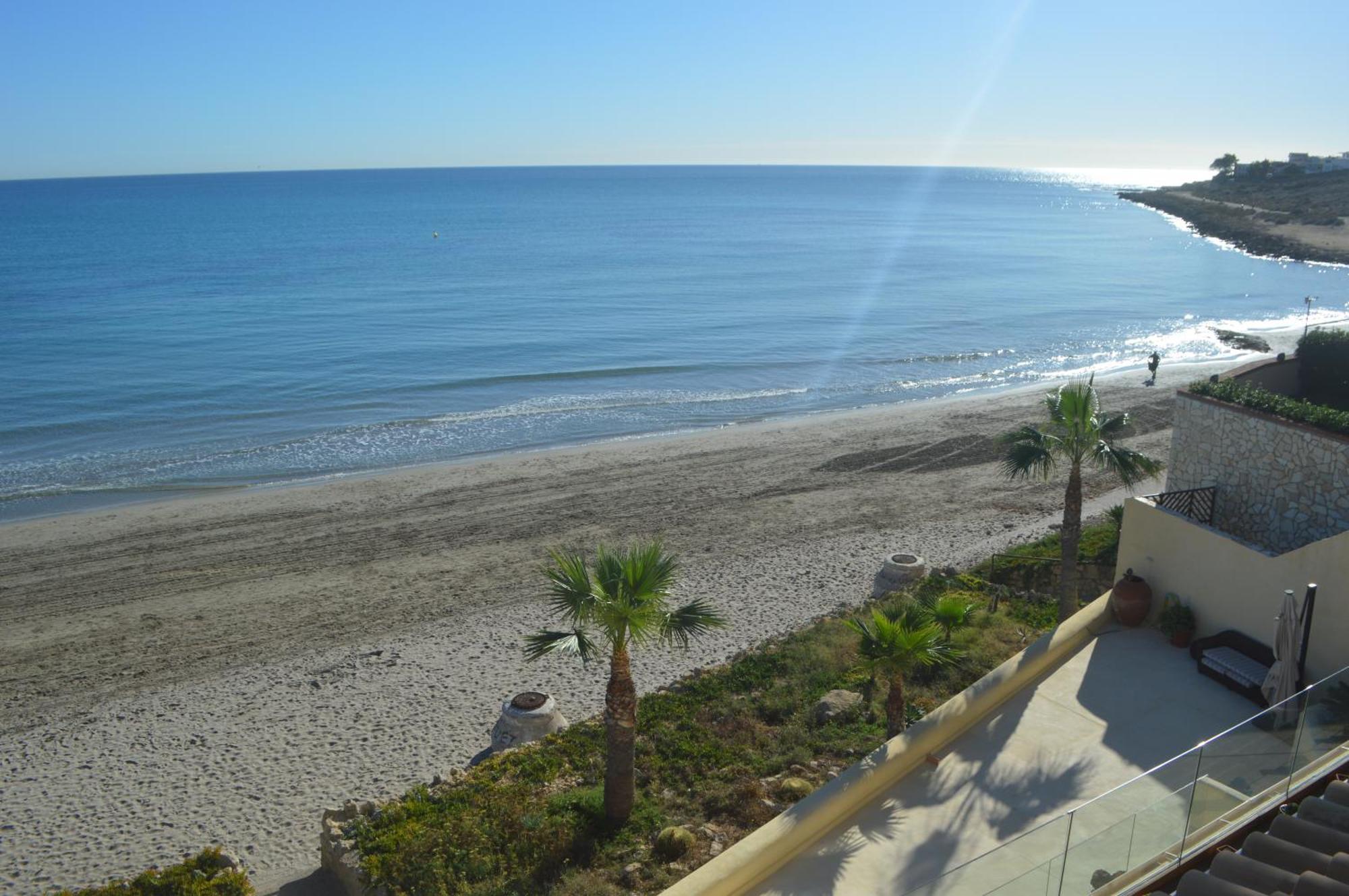 Excepcional Apartamento Amanecer Al Borde De Playa Y Mar, En Chalet Roquetes Alicante Esterno foto