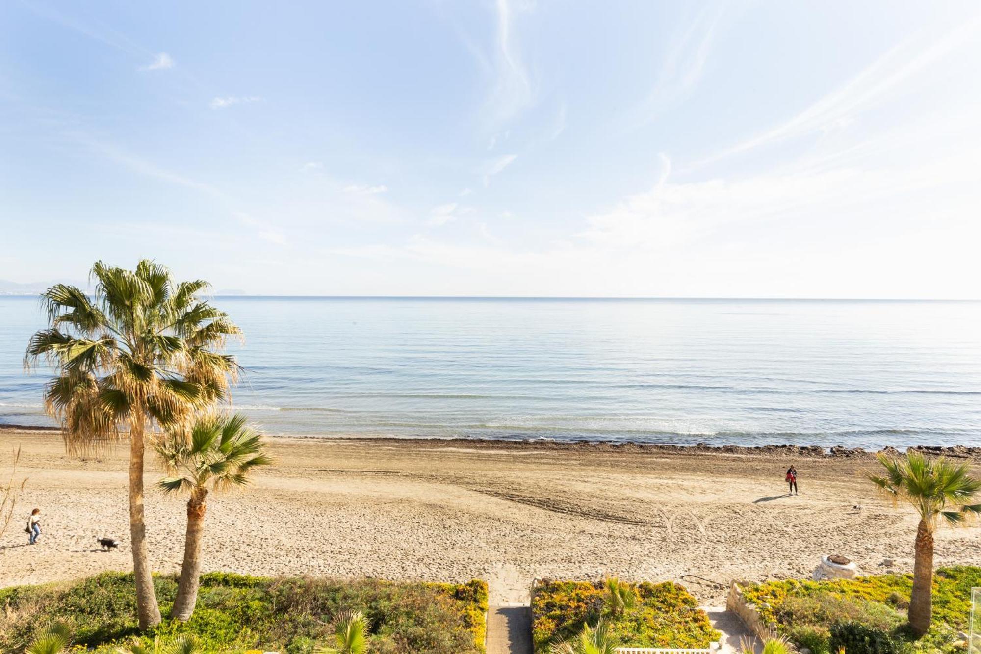 Excepcional Apartamento Amanecer Al Borde De Playa Y Mar, En Chalet Roquetes Alicante Esterno foto